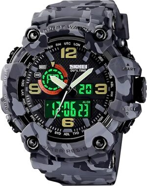 Gosasa Men’s Large Face Outdoor Sports Watch