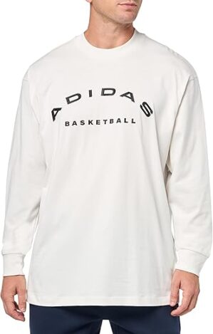 adidas Men’s Long Sleeve Basketball T-Shirt
