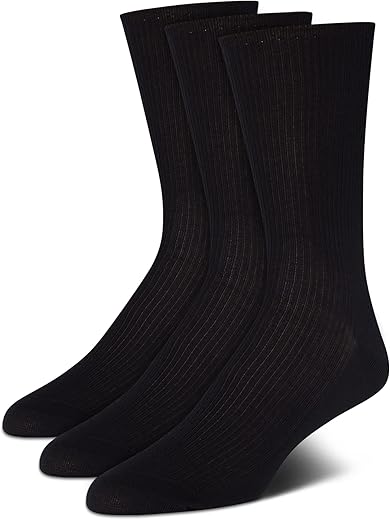 Calvin Klein Men's Luxury Cotton Crew Socks (3 Pack)