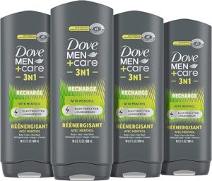 DOVE MEN + CARE Men’s Post-Workout Body Wash, 18 oz