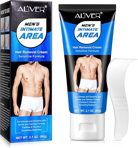SBHEANGBA Men's Private Hair Removal Cream, Effective & Painless