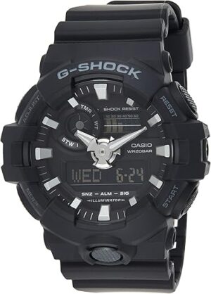 Casio Men's Quartz Resin Casual Watch GA-700-1BCR