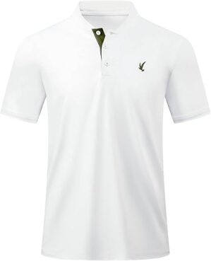 JMIERR Men’s Quick Dry Casual Polo Shirt
