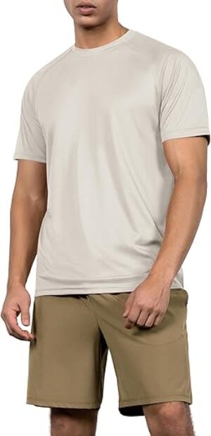 ODODOS Men’s Quick Dry Sun Protection Shirts