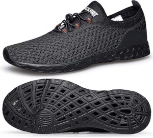 DOUSSPRT Men’s Quick Drying Aqua Shoes