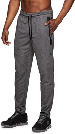 RBX Men’s Quick Drying Tapered Pant Charcoal L
