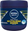 NIVEA Men’s Revitalising Body Cream, 13.5oz