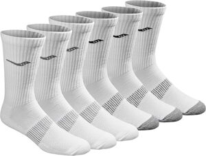 Saucony Men’s Rundry Mesh Ventilating Crew Socks