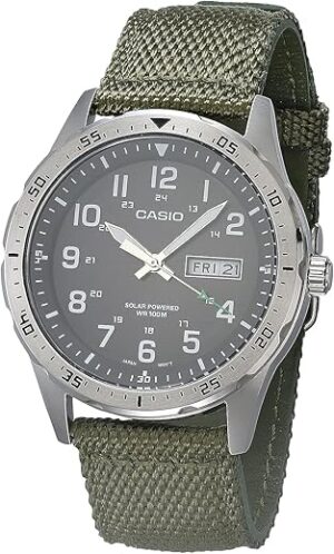 Casio Men’s Solar Powered Casual Watch (Model: MTP-S120L-3AVCF)