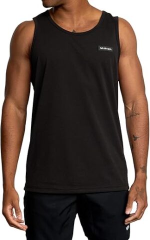 RVCA Mens Sport Drirelease Tank Top