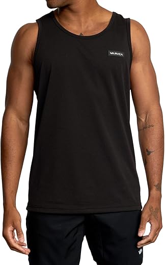 RVCA Mens Sport Drirelease Tank Top