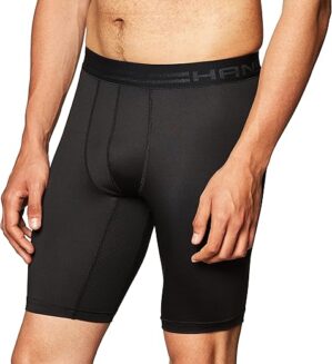 Hanes Men’s Sport Performance Compression Shorts