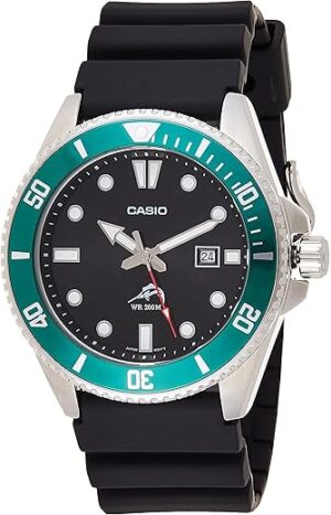 Casio Men’s Stainless Steel Quartz Watch MDV-106B-1A3VCF
