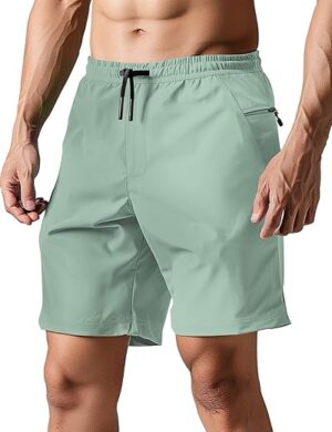 TUONROAD Mens Swim Trunks With Compression Liner