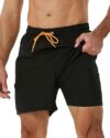 SILKWORLD Mens Swimming Trunks Quick-Dry Shorts