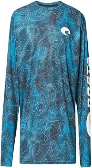 Costa Del Mar Men's Technical Topographic Shirt