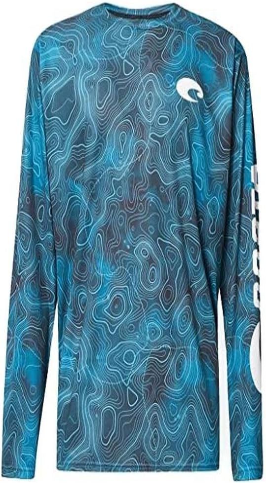 Costa Del Mar Men's Technical Topographic Shirt