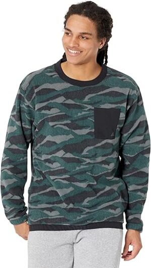 adidas Men’s Texture Printed Golf Sweatshirt