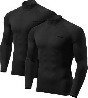 TSLA Men’s Thermal Long Sleeve Compression Shirt