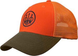 Beretta Men’s Tobacco/Blaze Orange Upland Hat