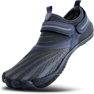 KEMISANT Mens Unisex Barefoot Aqua Water Shoes