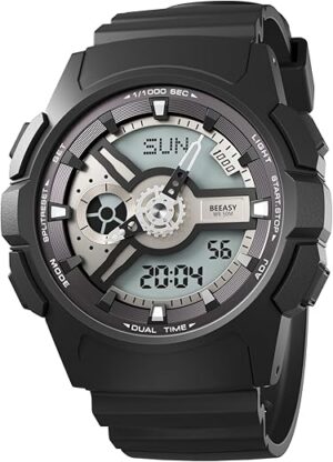 Beeasy Men’s Waterproof Digital Sports Watch
