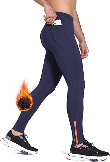 BALEAF Men's Winter Thermal Cycling Tights