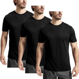 GYM REVOLUTION Men’s Workout Raglan Sleeve T-Shirts