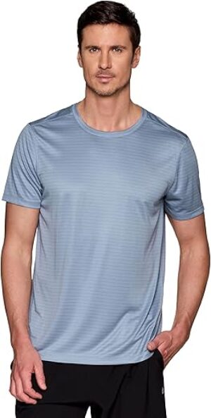 RBX Men’s Workout T-Shirt, Breathable Quick Dry