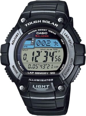 Casio Men’s WS220-1A Solar Runner Watch