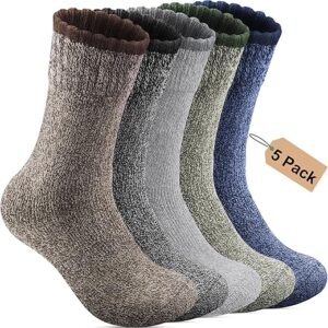 Annsuki Merino Wool Men's Thermal Hiking Socks