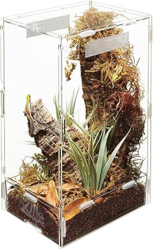 Zilla Micro Habitat Terrarium With Locking Latch
