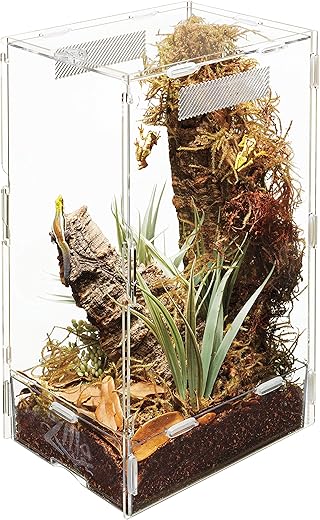 Zilla Micro Habitat Terrarium With Locking Latch