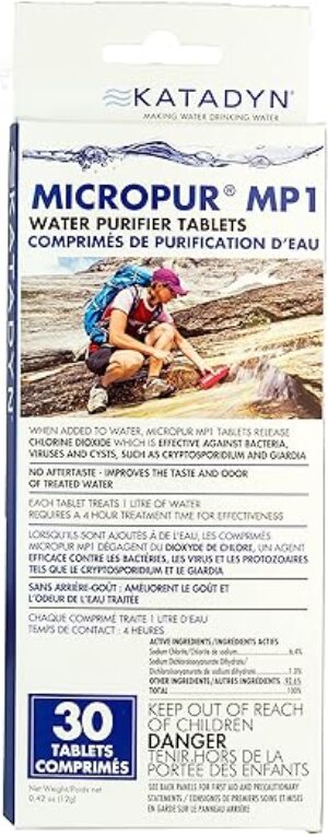 Katadyn Micropur Purification Tablets 30-Pack