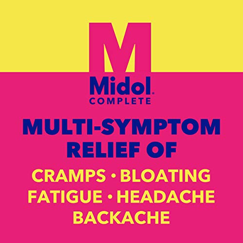 Midol Complete Menstrual Symptoms Relief Caplets, 24 Count - Image 3