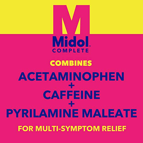 Midol Complete Menstrual Symptoms Relief Caplets, 24 Count - Image 4