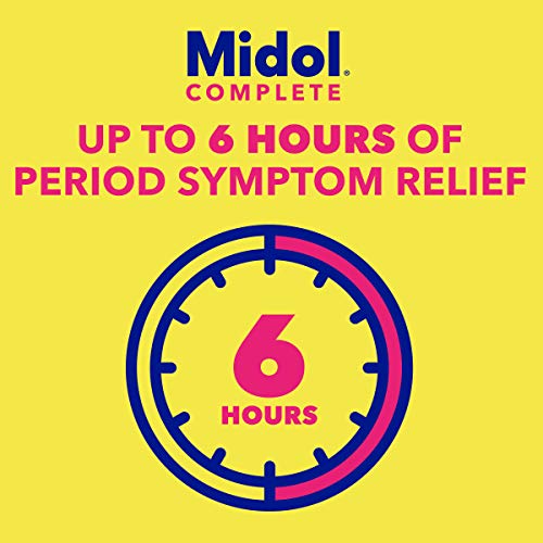 Midol Complete Menstrual Symptoms Relief Caplets, 24 Count - Image 5