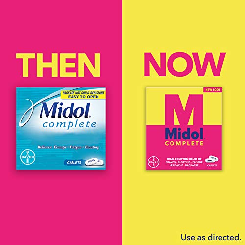 Midol Complete Menstrual Symptoms Relief Caplets, 24 Count - Image 2