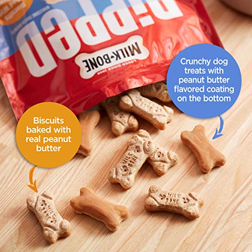 Milk-Bone Dipped Dog Treat Biscuits, Peanut Butter - Image 5