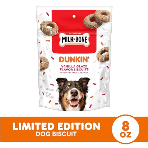 Milk-Bone Dunkin' Vanilla Glaze Dog Treats, 8 Ounce - Image 2