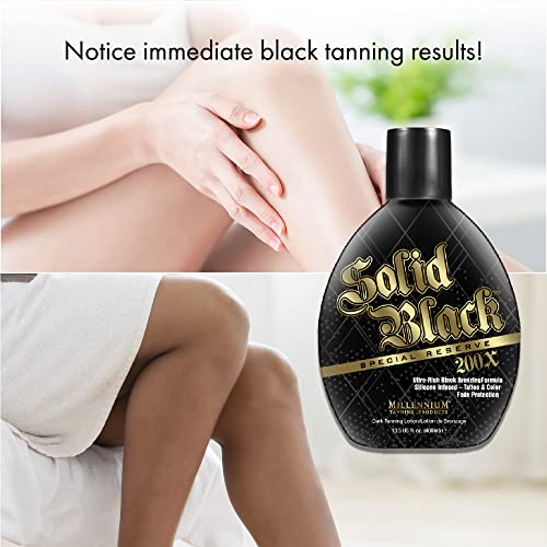 Millennium Tanning Products Solid Black Special Reserve 200X Tanning Lotion - Image 4