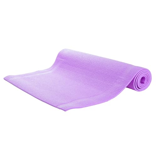 Mind Reader All Purpose Extra Thick Yoga Mat YOGAPVC-PUR - Image 4