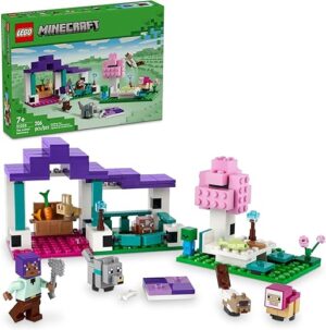 LEGO Minecraft Animal Sanctuary Building Set, Ages 7+