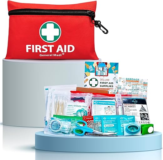 General Medi Mini First Aid Kit, 110 Piece