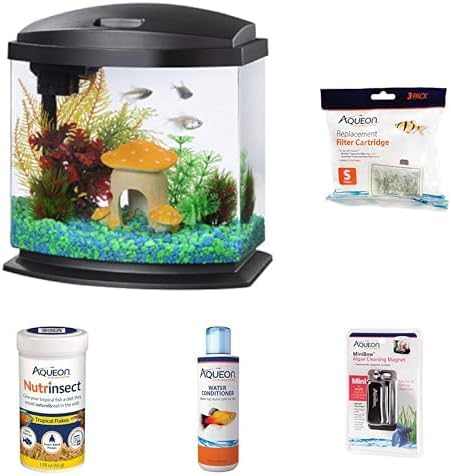 Aqueon MiniBow 2.5 Gallon Fish Tank Kit