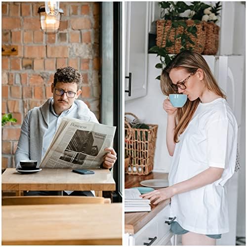 minlen Blue Light Blocking Square Eyeglasses - Image 2
