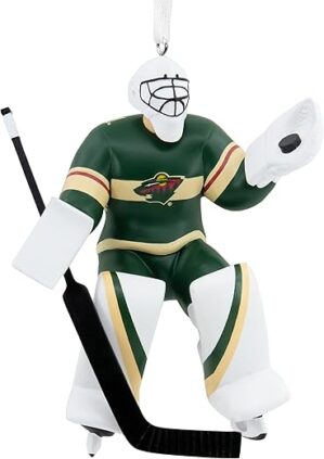 Hallmark Minnesota Wild Goalie Christmas Ornament 0001OSL1752