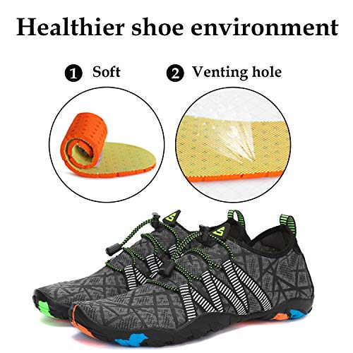 Mishansha Womens Mens Quick Dry Water Shoes - Image 5