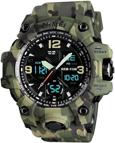 MJSCPHBJK Men's Military Waterproof Tactical Watch - Image 2