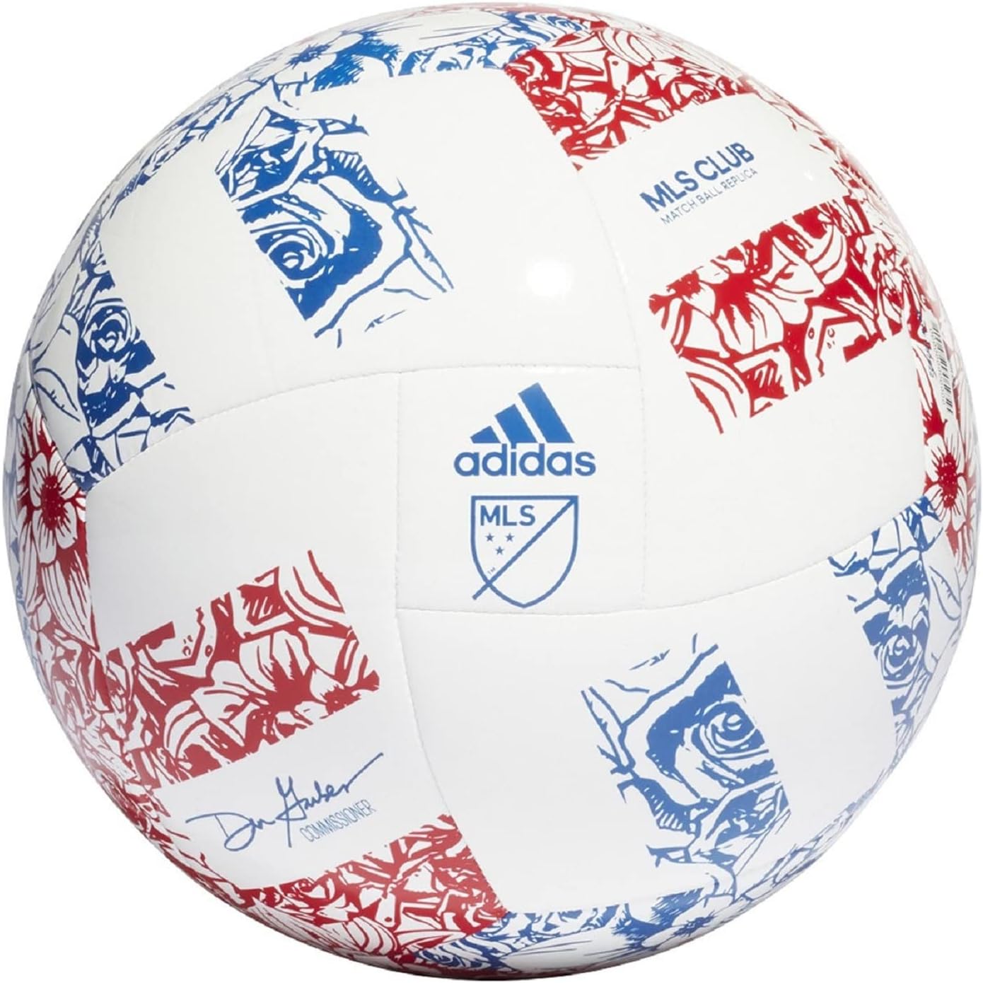 adidas MLS Club Soccer Ball, Size 5